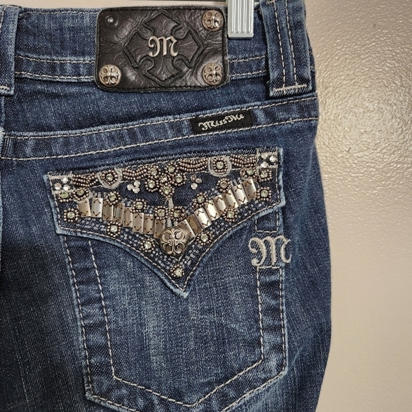 Miss Me Jeans, sz 27 bootcut western cowgirlcore, boho, - Picture 8 of 11